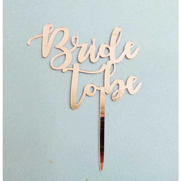 Bride to be Topper 